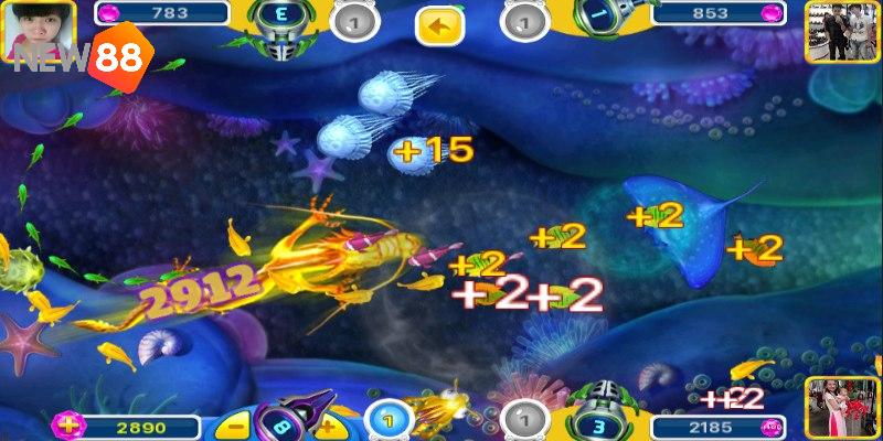 Bạn đừng ngần ngại nâng cấp vũ khí khi chơi bắn cá H5